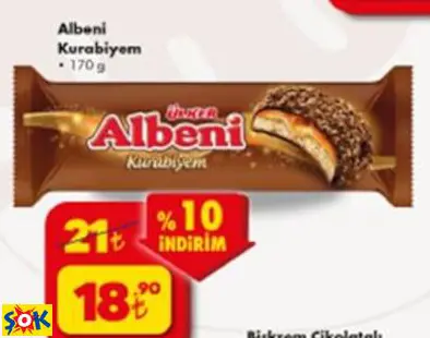 ÜLKER ALBENİ KURABİYEM 170GR